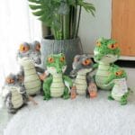 Grijze Krokodil Knuffel Circa 25 Cm Superschattig De Knuffel