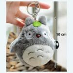 Grijze Totoro Knuffel Sleutelhanger 10 cm De Knuffel