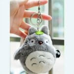 Grijze Totoro Knuffel Sleutelhanger 10 cm De Knuffel