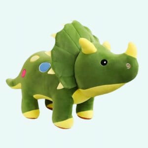Grijze Tyrannosaurus Knuffel Schattige Dinosaurus Met Zachte Vacht De Knuffel