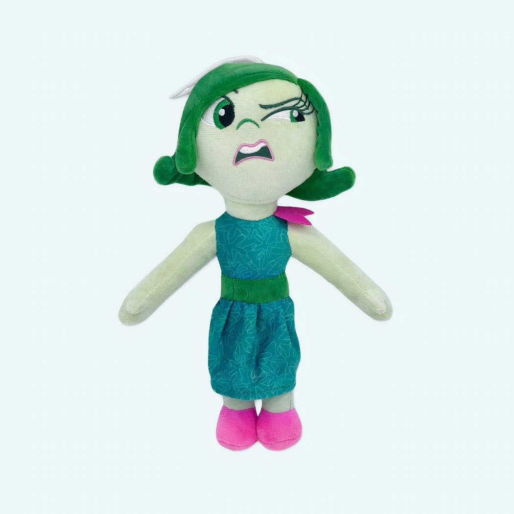Groene Dégoût Knuffel Uit Vice Versa 2 Met Speelse Tong De Knuffel