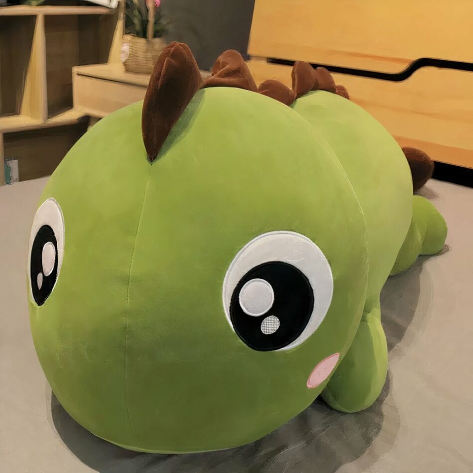 Groene Dinosaurus Knuffel Kawaii Zachte Pluche De Knuffel