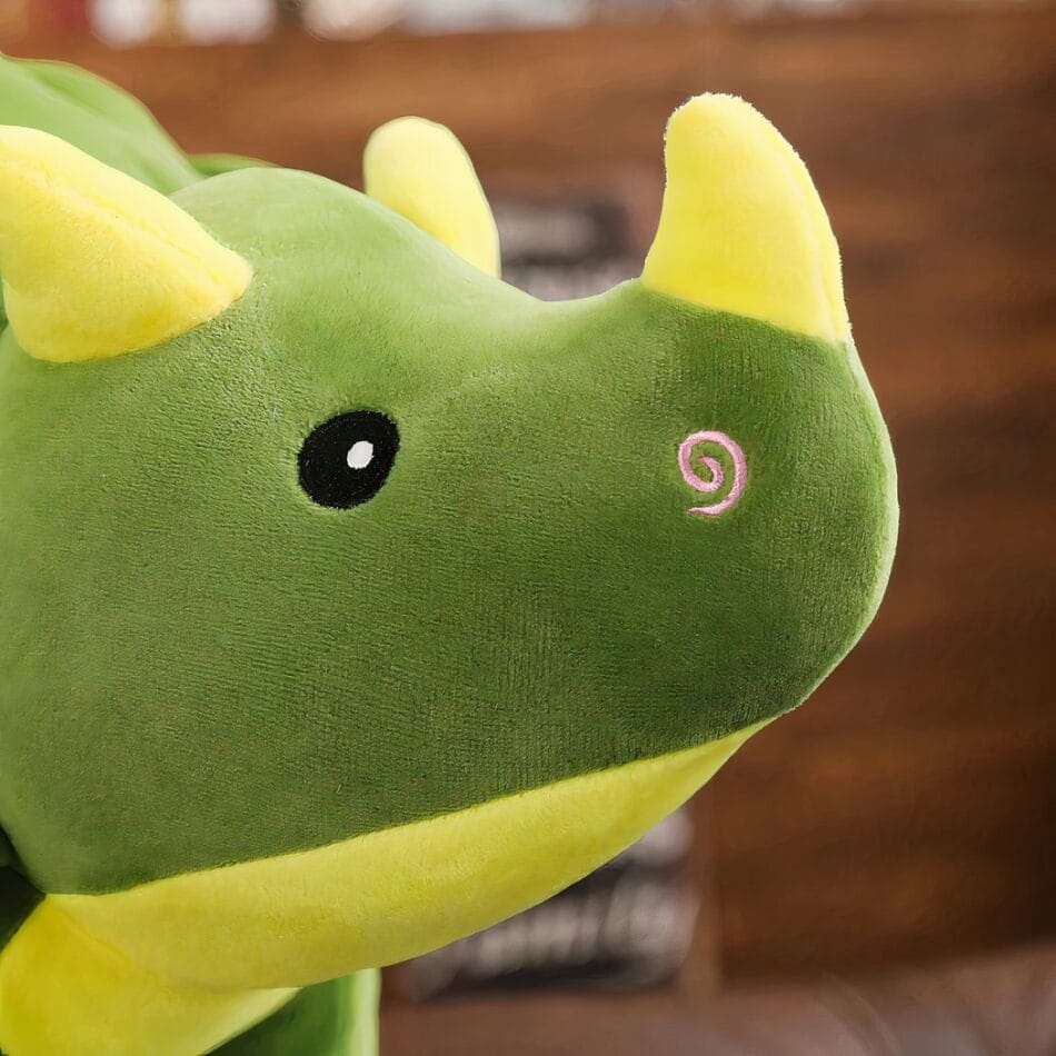 Groene Dinosaurus Knuffel Superzachte Pluche Voor Kinderen De Knuffel