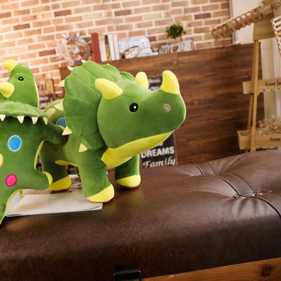 Groene Dinosaurus Knuffel Superzachte Pluche Voor Kinderen De Knuffel