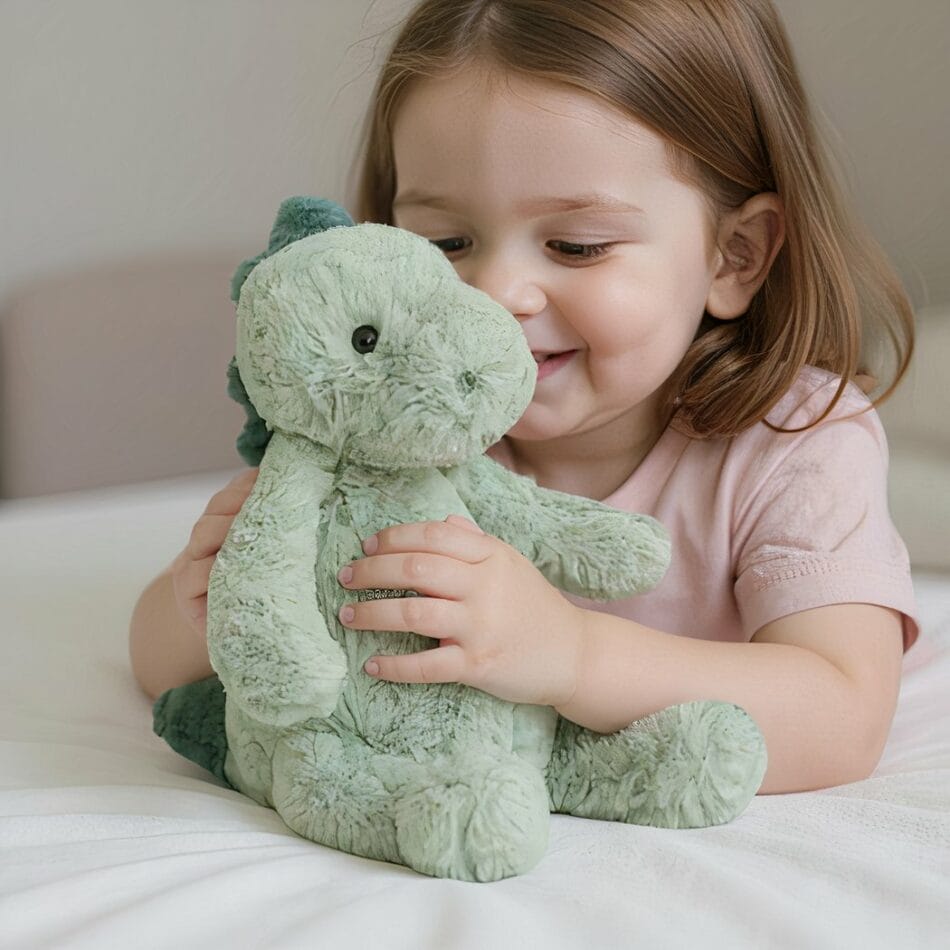 Groene Dinosaurus Knuffel Ultrazacht Pluche Troostknuffel De Knuffel
