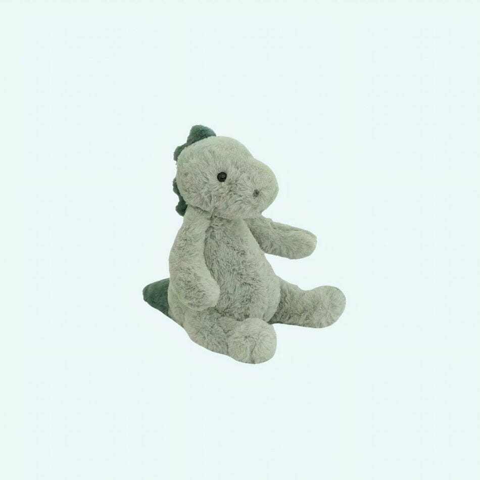Groene Dinosaurus Knuffel Ultrazacht Pluche Troostknuffel De Knuffel