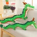 Groene Draak Knuffel Ultra Zachte Slaapknuffel Voor Kinderen De Knuffel