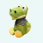 Groene Knuffel Krokodil Voor Baby Zachte Speelknuffel De Knuffel