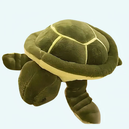 Groene Knuffel Schildpad Met Zachte Vulling De Knuffel