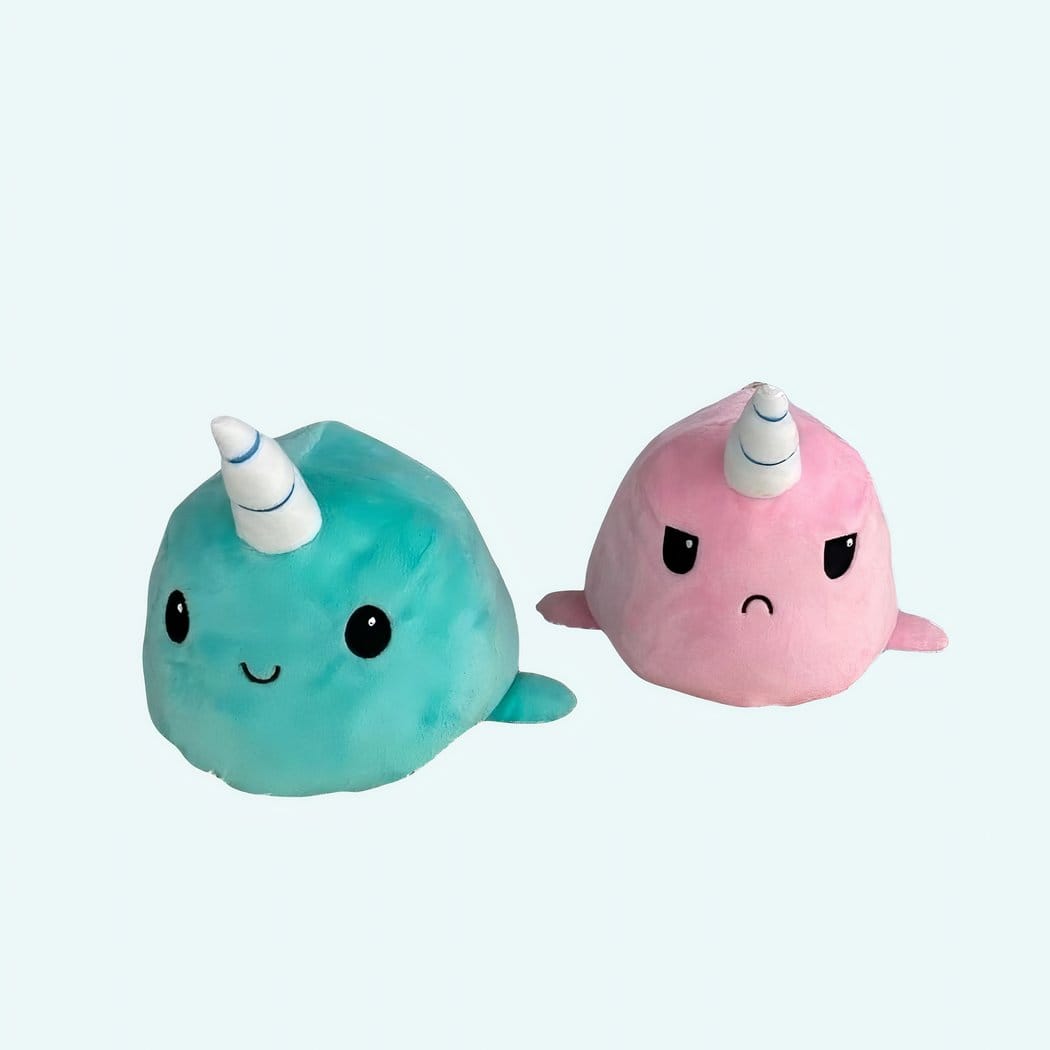 Groene Knuffel Walvis Eenhoorn Ultra Zacht Pluche De Knuffel