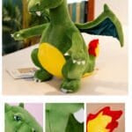 Groene Knuffeldraak Reus Fantasievol Speelgoed De Knuffel
