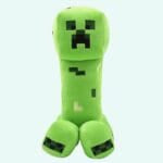 Groene Minecraft Creeper Knuffel Met Pixelachtig Ontwerp 4Pootig De Knuffel