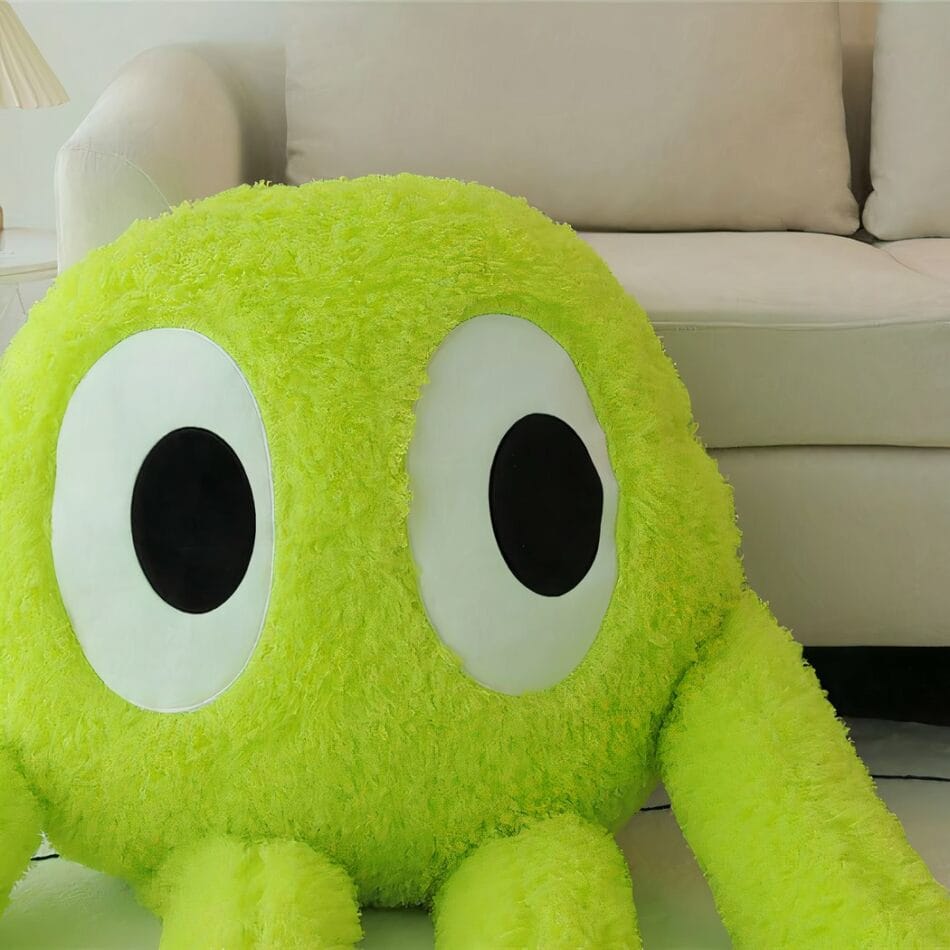Groene Reuzen Octopus Knuffel 160 cm Lang De Knuffel