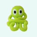 Groene Reuzen Octopus Knuffel 160 cm Lang De Knuffel
