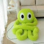 Groene Reuzen Octopus Knuffel 160 cm Lang De Knuffel