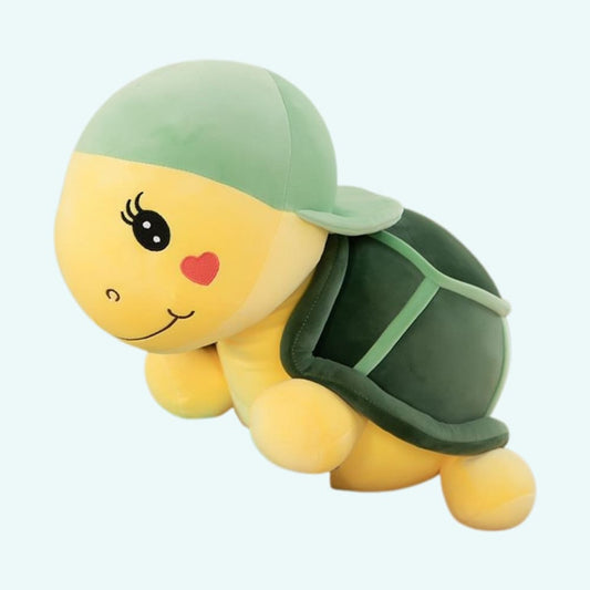 Groene Schildpad Knuffel Met Pet Zacht Speelgoed De Knuffel 25cm