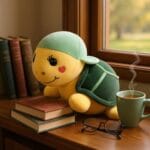 Groene Schildpad Knuffel Met Pet Zacht Speelgoed De Knuffel