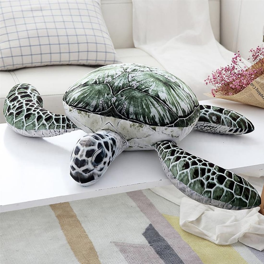 Groene Schildpad Knuffel Pluche Zachte Speelse Vriend Voor Kinderen De Knuffel
