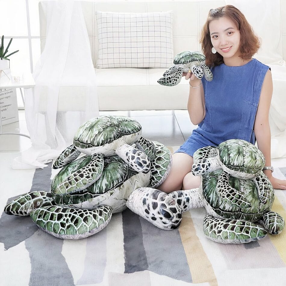 Groene Schildpad Knuffel Pluche Zachte Speelse Vriend Voor Kinderen De Knuffel