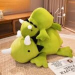 Groene Verzwaarde Dinosaurusknuffel Met Sensorische Kalmering Voor Rust De Knuffel