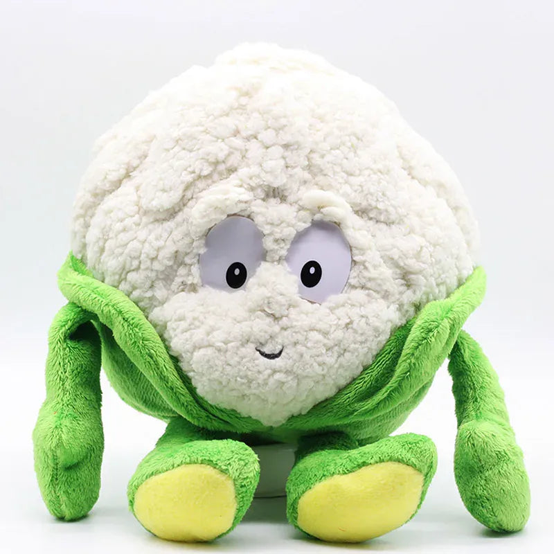 Groente en Fruit Knuffel 25 cm | Pluche Aardbei en Broccoli De Knuffel