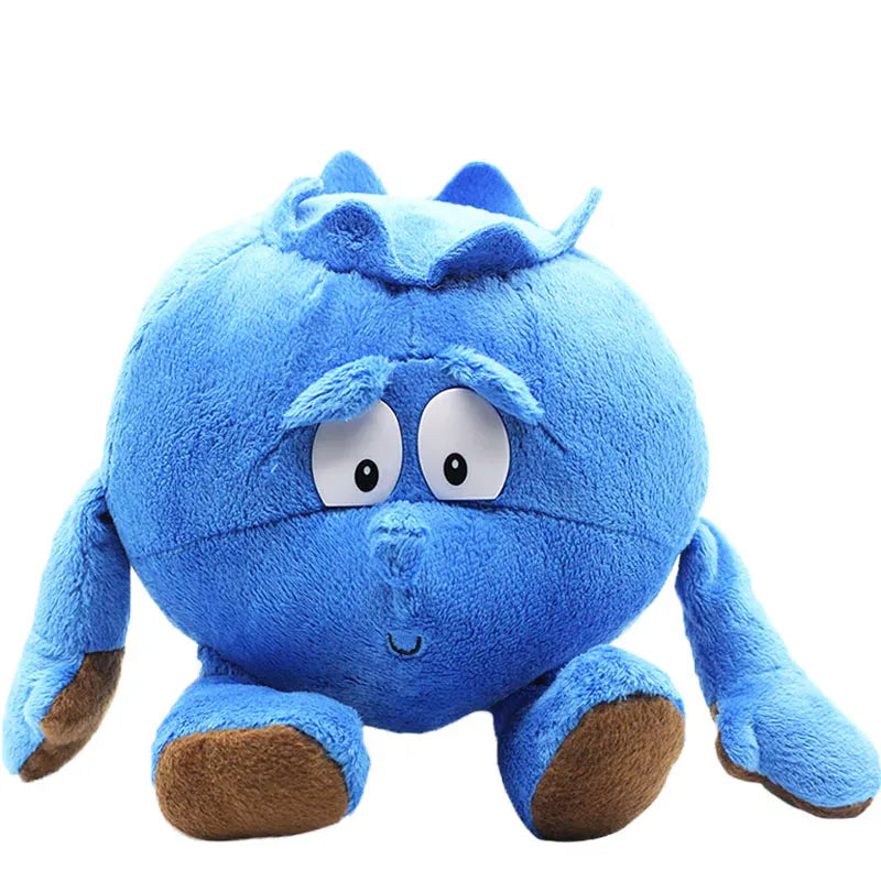 Groente en Fruit Knuffel 25 cm | Pluche Aardbei en Broccoli De Knuffel