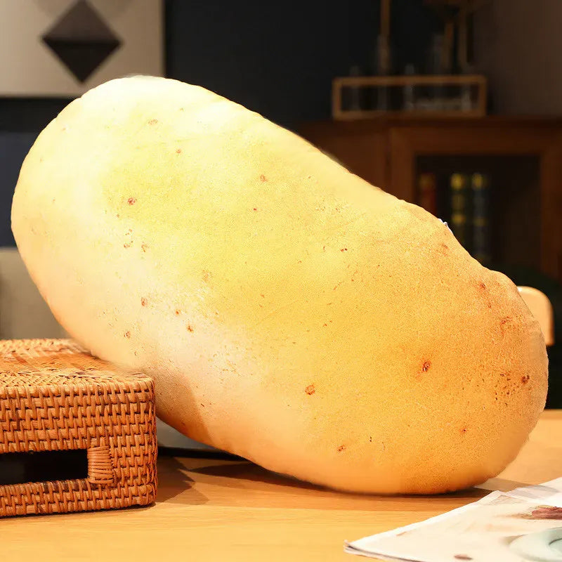 Groente Knuffelkussen | Tomaat, Broccoli, Wortel en Meer De Knuffel Aardappel 25 x 50 cm