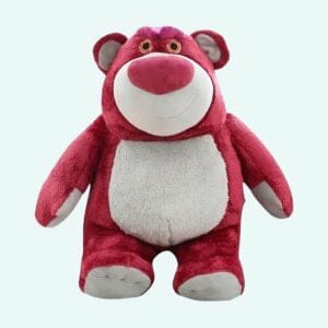 Groot Knuffelkonijn Met Blauwe Jurk En Strik De Knuffel