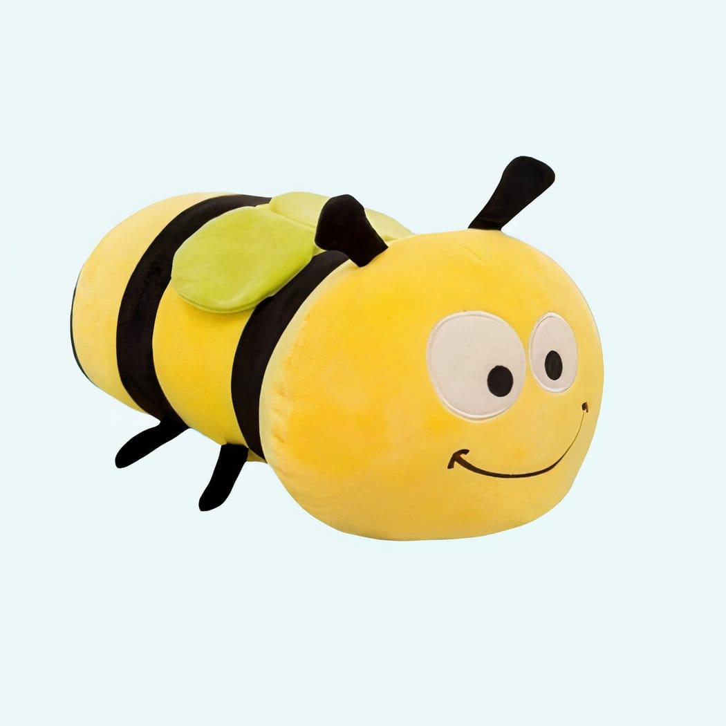 Grote Bijenkoningin Knuffel Met Reiskussen En Vleugels De Knuffel