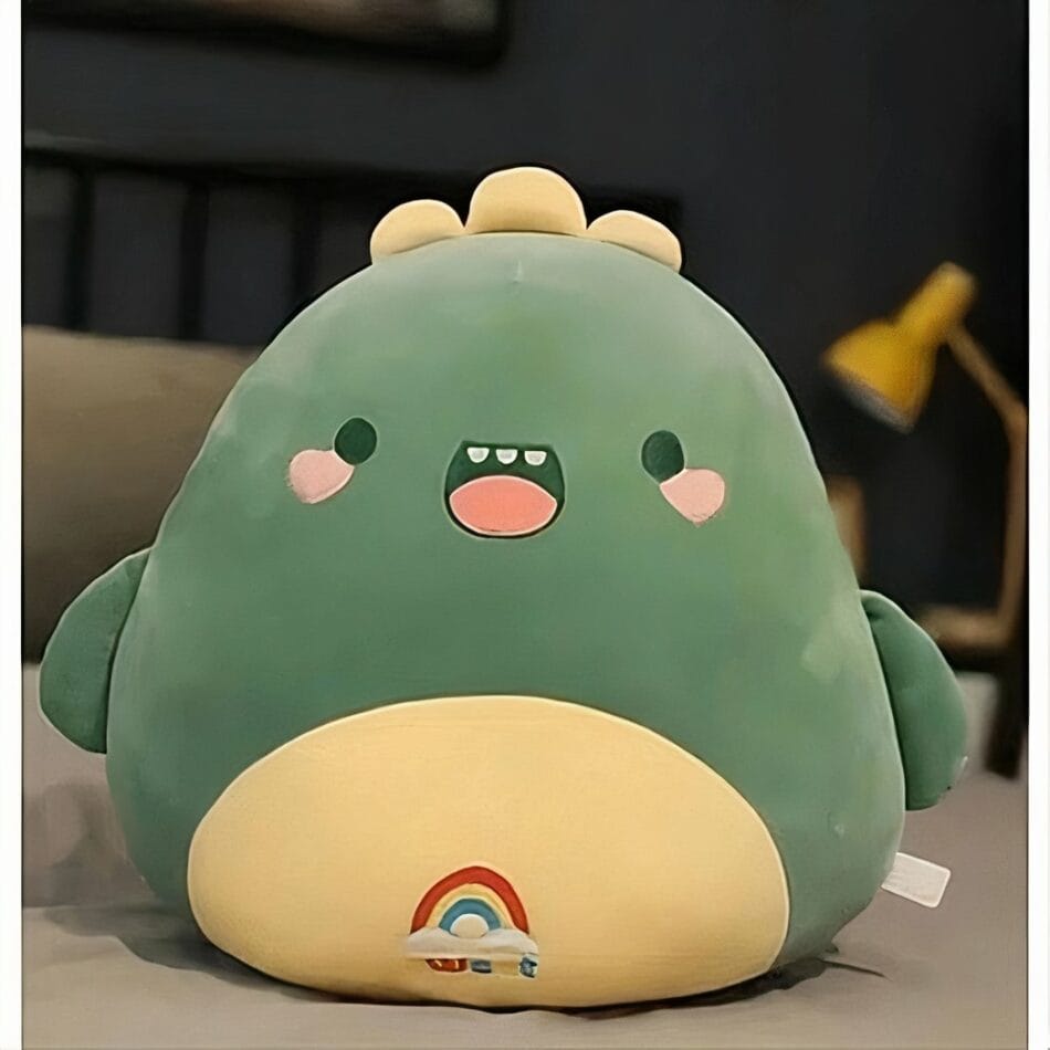 Grote Knuffel Dinosaurus Arc En Ciel Zachte Pluche De Knuffel