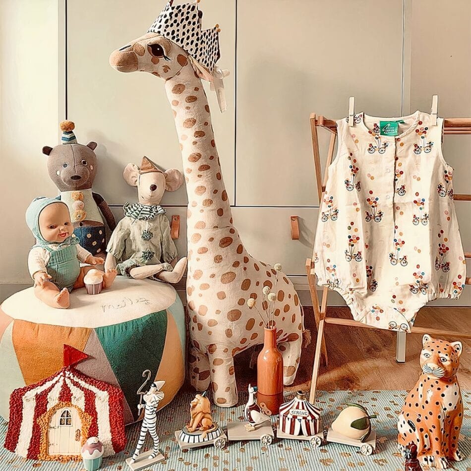 Grote Knuffel Giraf met Zachte Pluche en Zijdezachte Vacht De Knuffel