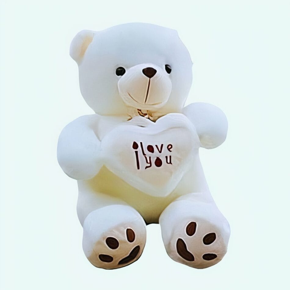Grote Pluizige Knuffelbeer Poilu Romantisch Geschenk De Knuffel
