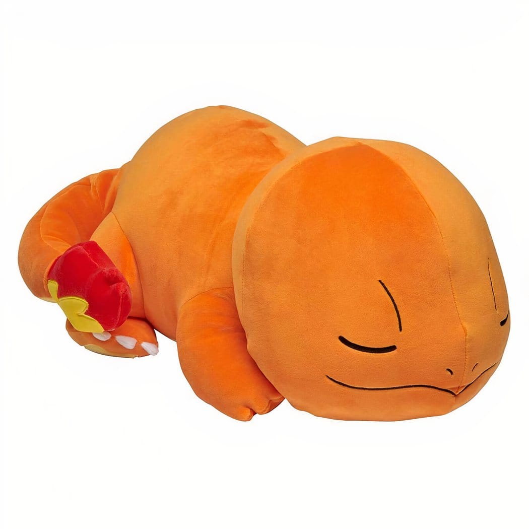 Grote Pokémon Knuffel Endormie Authentieke Slapende Knuffel De Knuffel oranje