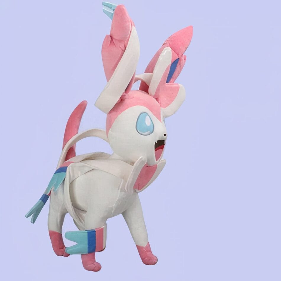 Grote Pokémon Sylveon Knuffel Zachte Pluche Knuffelpartner Voor Fans De Knuffel