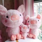 Grote Roze Knuffelvarken Zachte Pluche 60 cm De Knuffel