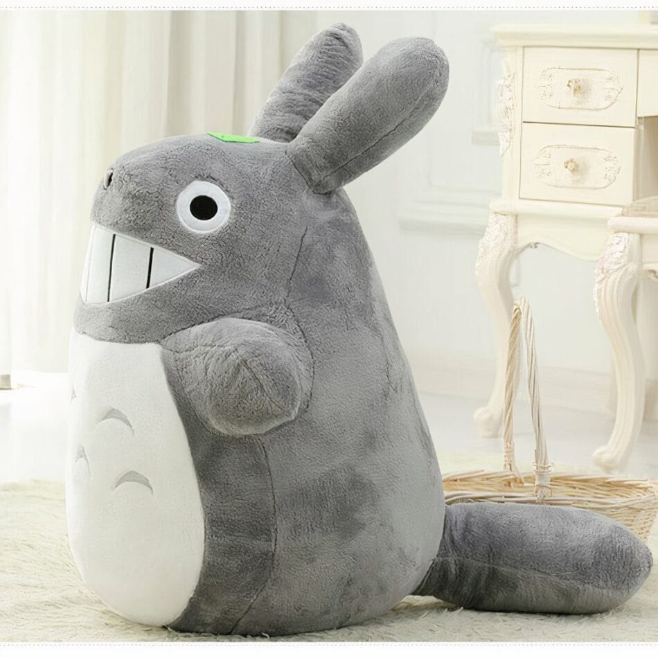 Grote Totoro Knuffel Met Glimlach Mijn Buur Totoro Studio Ghibli De Knuffel