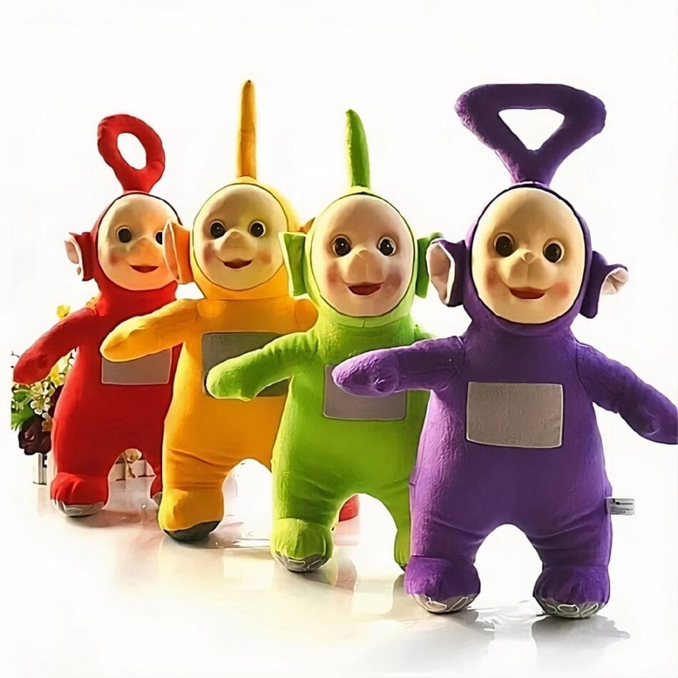 Grote Veelkleurige Teletubbies Knuffel Zachte Pluche De Knuffel
