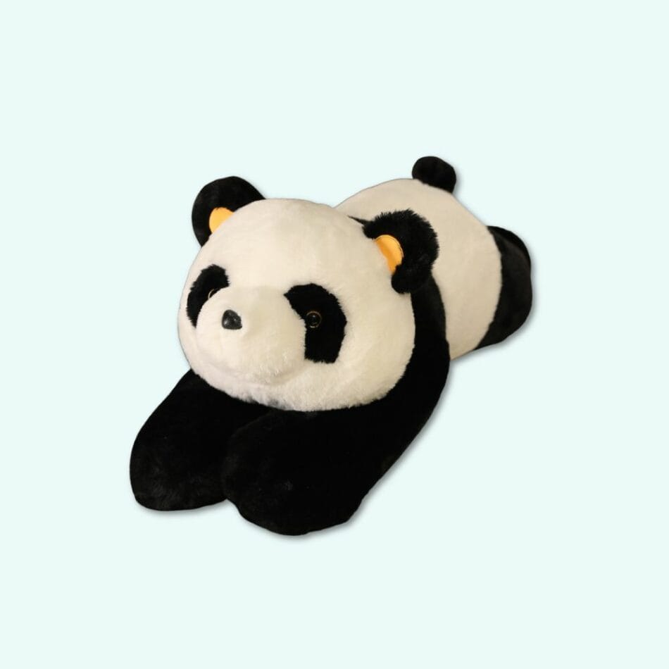 Grote Verzwaarde Panda Knuffel Voor Ontspanning De Knuffel