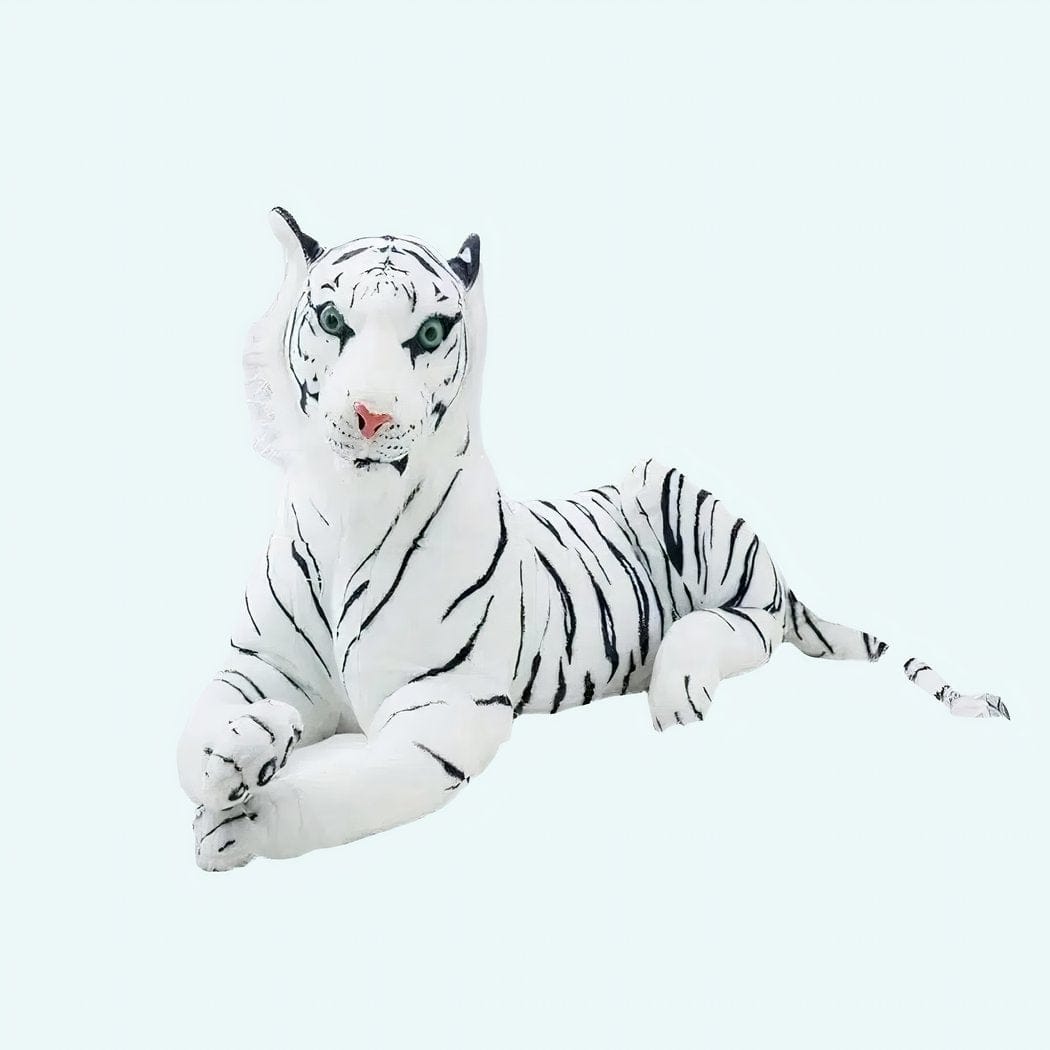 Grote Witte Tijger Knuffel Zachte Slaapvriend Voor Kinderen De Knuffel