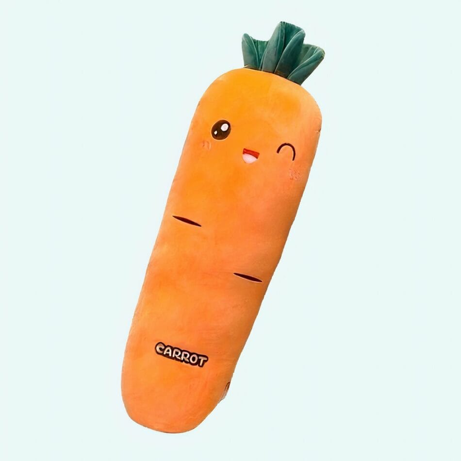 Grote Wortel Knuffel Reuzen Wortelknuffel en Kussen De Knuffel