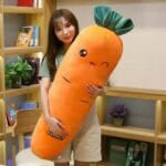 Grote Wortel Knuffel Reuzen Wortelknuffel en Kussen De Knuffel