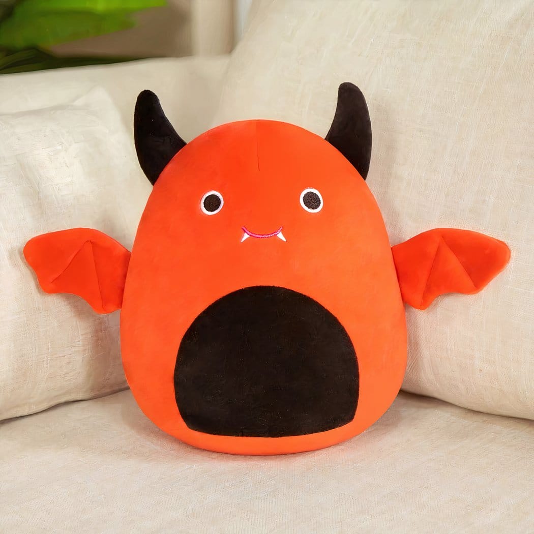 Halloween Vleermuis Knuffel Kussen Zachte Decoratie De Knuffel 20cm / oranje