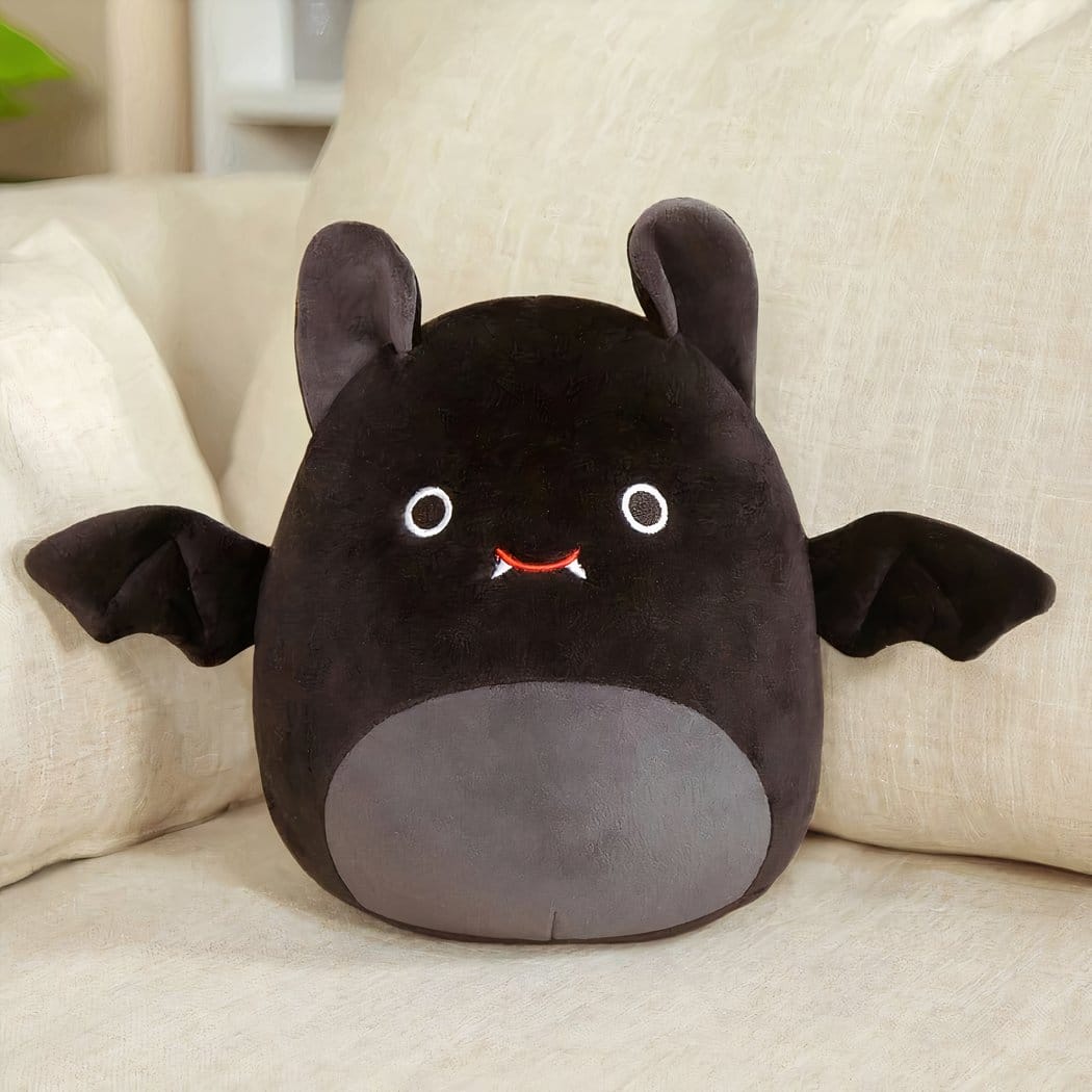 Halloween Vleermuis Knuffel Kussen Zachte Decoratie De Knuffel 20cm / zwart