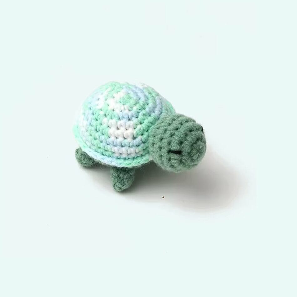 Handgehaakte Schildpad Knuffel Zacht en Uniek De Knuffel