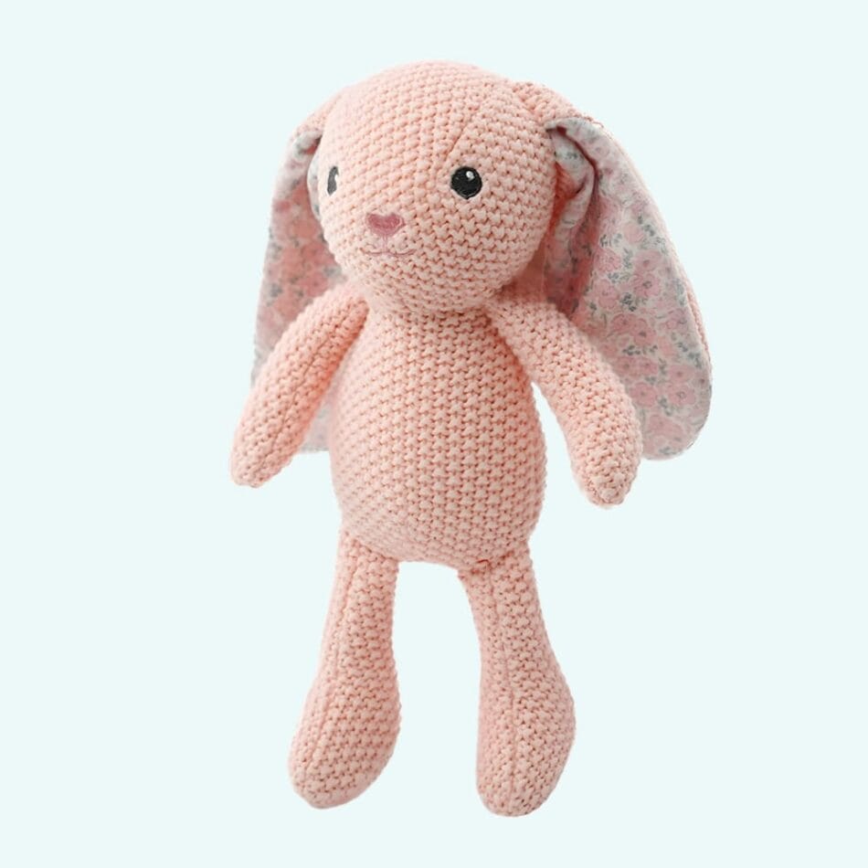 Handgemaakt Gehaakt Knuffelkonijn Met Grote Oren Zacht Speelgoed De Knuffel