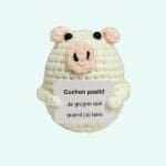 Handgemaakte Gehaakte Positieve Varken Knuffel De Knuffel