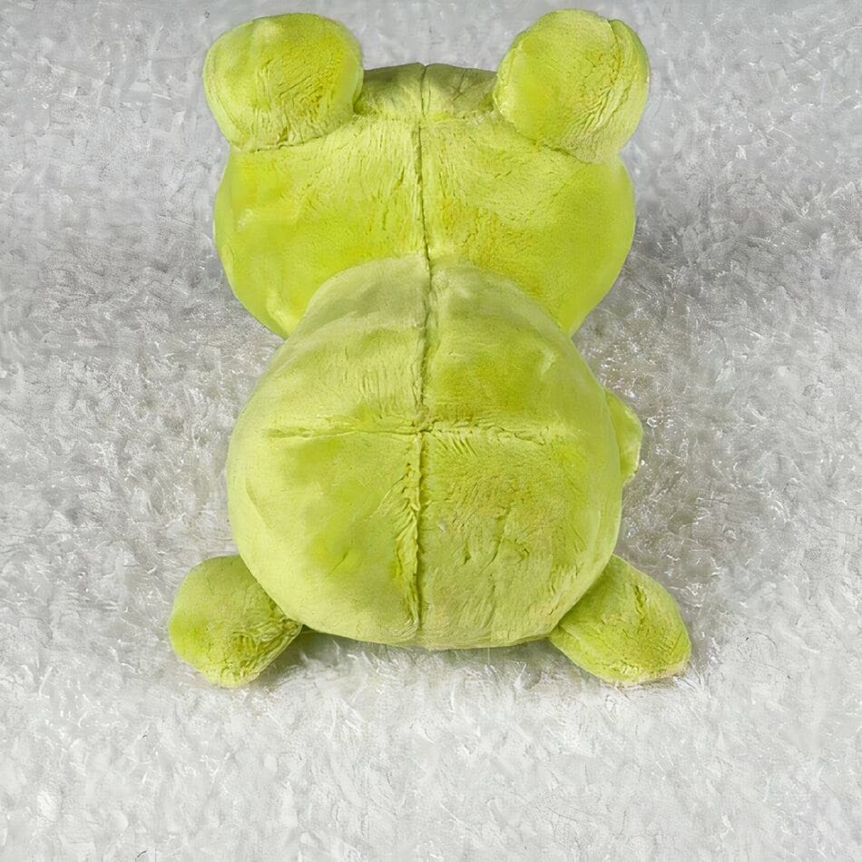 Handgemaakte Kikker Knuffel voor Kinderen met Zachte Afwerking De Knuffel