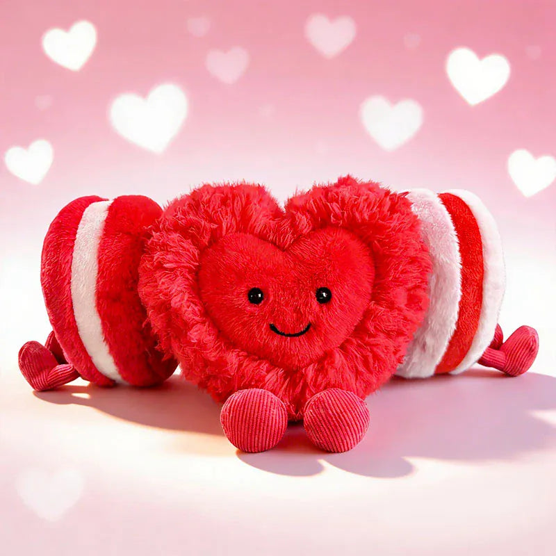 Hartje Knuffel 10 cm | Klein Liefdes Poppetje voor Valentijn De Knuffel