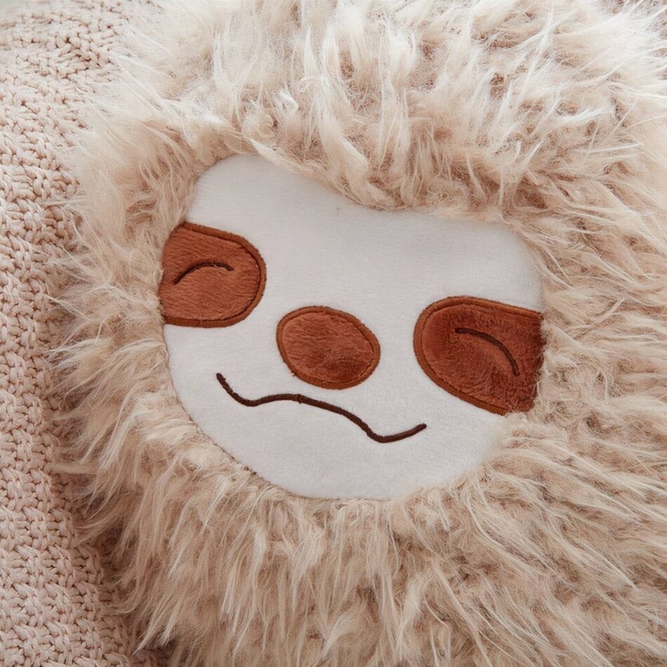 Hartvormige Kussen Luiaard Knuffel Voor Kinderen De Knuffel