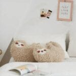 Hartvormige Kussen Luiaard Knuffel Voor Kinderen De Knuffel